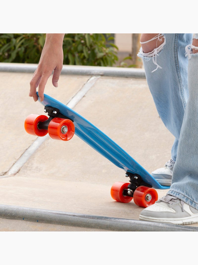 Skateboard avec lumières evo Bleu - Kiabi