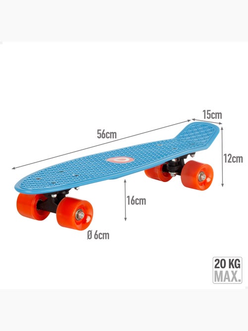 Skateboard avec lumières evo - Kiabi