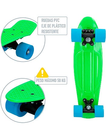 Skateboard avec roues en pvc 55 cm