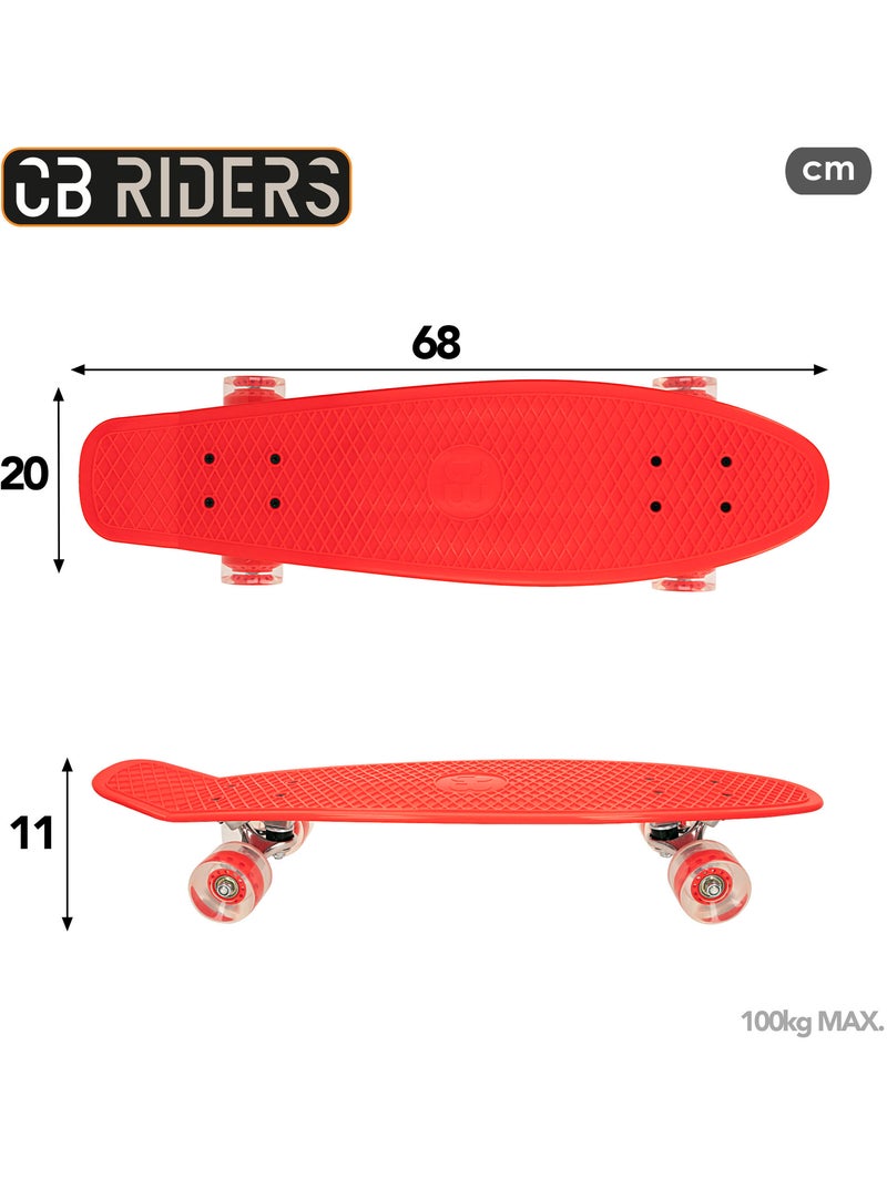 Skateboard enfant 4 roues 68 cm cb riders N/A - Kiabi