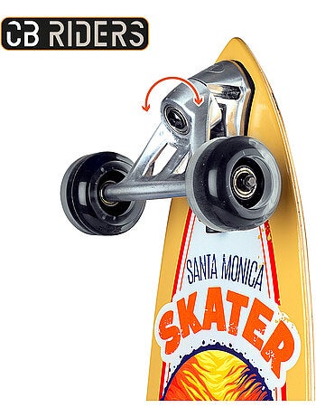 Skateboard enfant 4 roues 74 cm cb riders