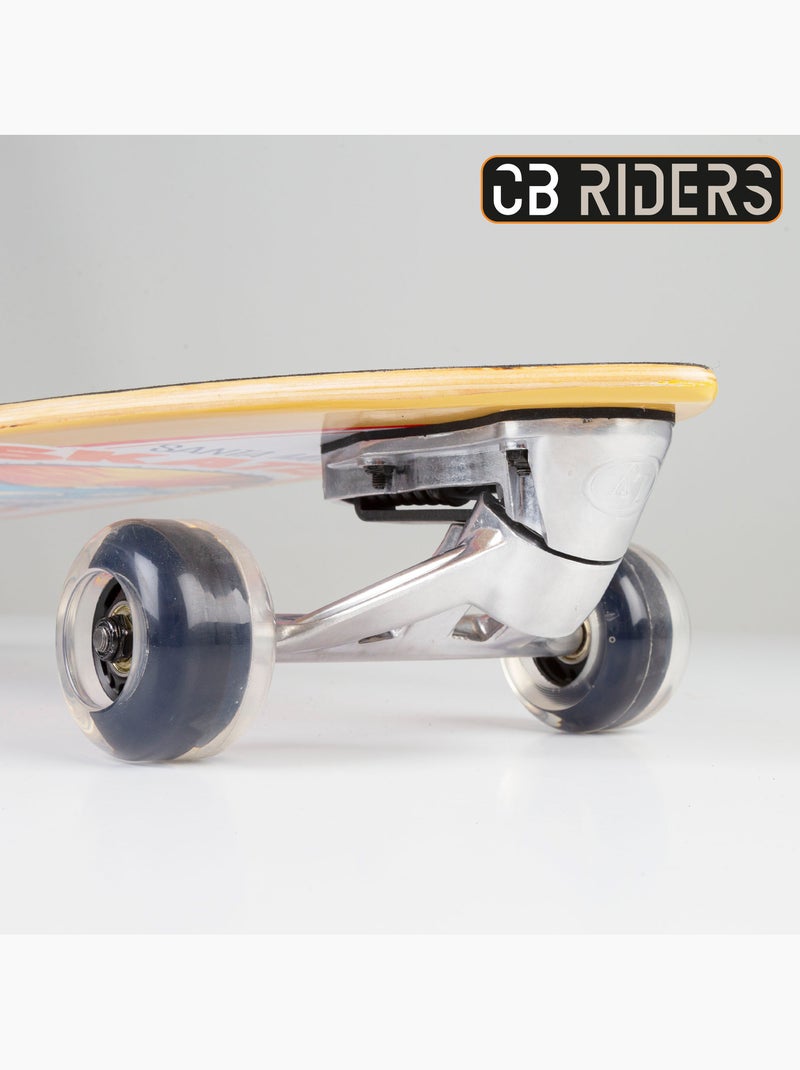 Skateboard enfant 4 roues 74 cm cb riders N/A - Kiabi