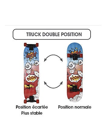 Skateboard évolutif 31'