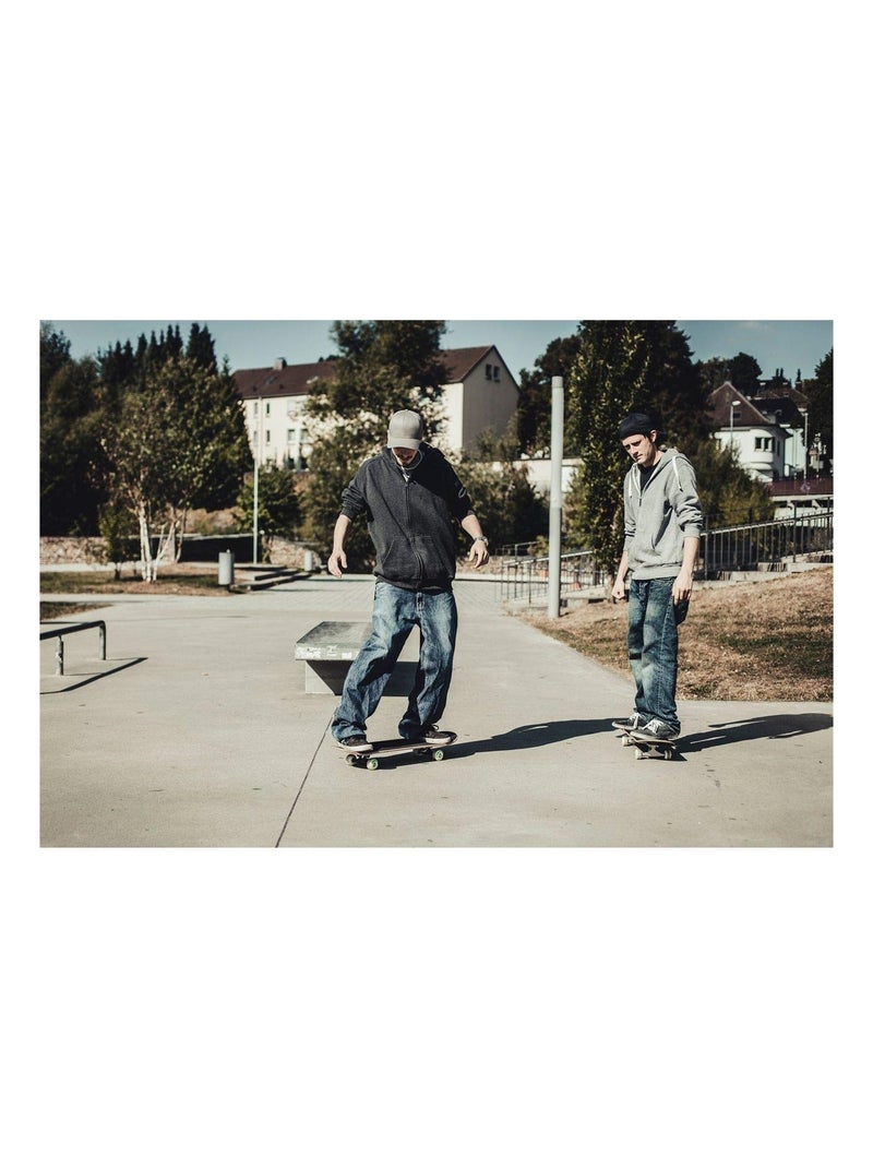 Skateboard Harlem ABEC 7 Marron - Kiabi