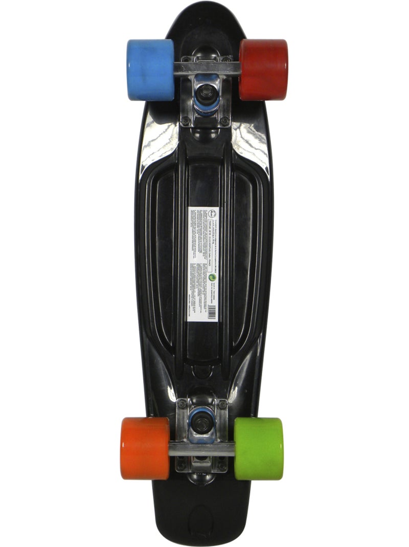 Skateboard Vintage 22,5'' Noir - Kiabi