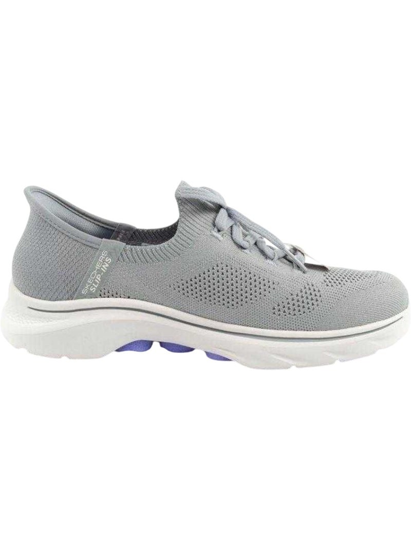 Skechers - Baskets GO WALK 7-VIA Gris - Kiabi