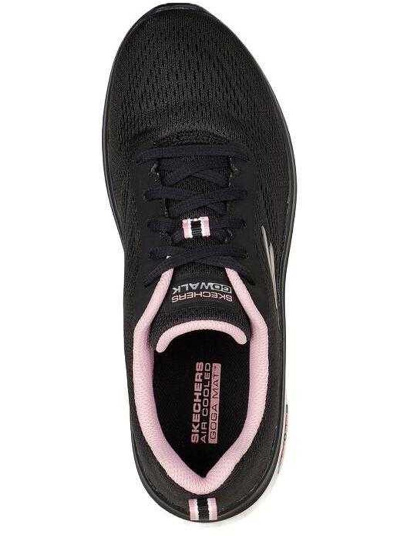 Skechers - Baskets GO WALK HYPER BURST Noir - Kiabi