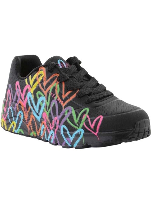 Skechers - Baskets JGOLDCROWN UNO LITE SPREAD THE LOVE - Kiabi