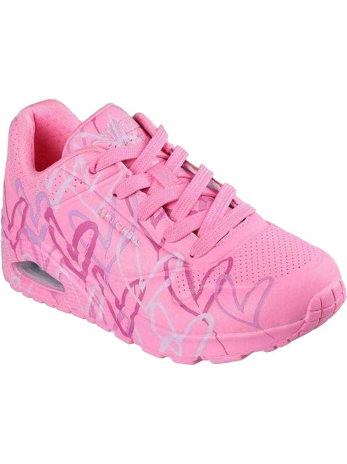 Skechers - Baskets JGOLDCROWN UNO LITE SPREAD THE LOVE - Kiabi