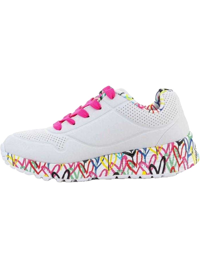 Skechers - Baskets LOVELY LUV Blanc - Kiabi
