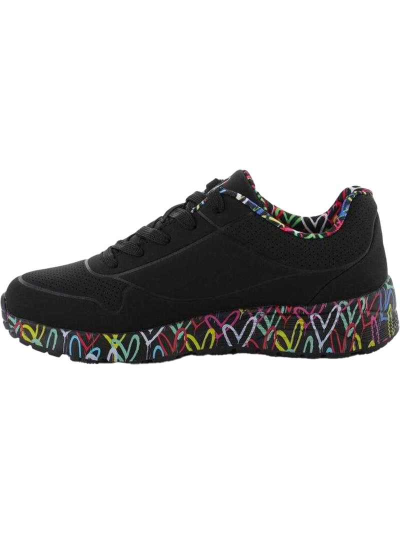 Skechers - Baskets LOVELY LUV Noir - Kiabi