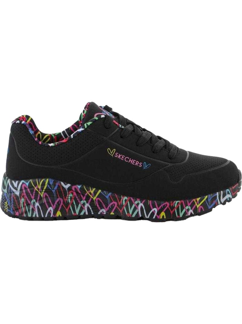 Skechers - Baskets LOVELY LUV Noir - Kiabi