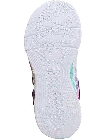 Skechers - Baskets motif/style illuminé FLUTTER HEART