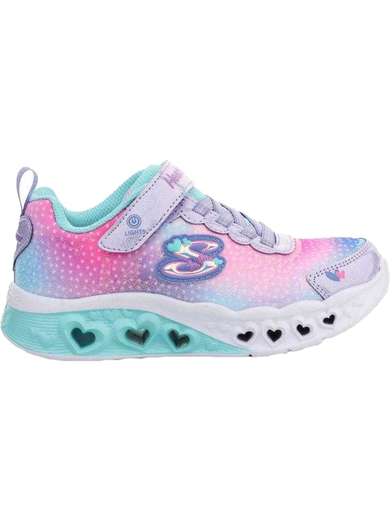 Skechers - Baskets motif/style illuminé FLUTTER HEART Rose - Kiabi