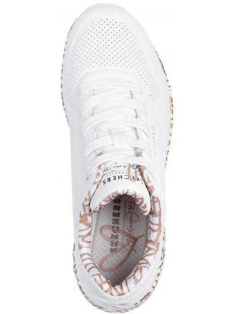 Skechers - Baskets motif/style JGoldcrown Blanc - Kiabi