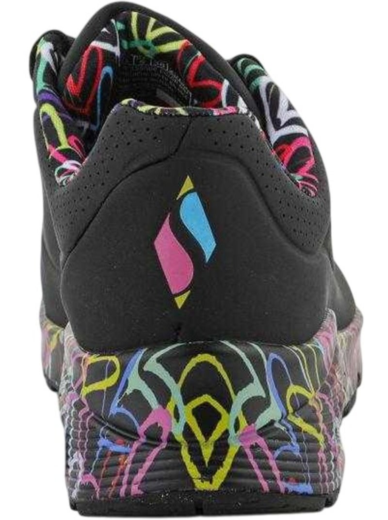 Skechers - Baskets UNO LOVING LOVE Noir - Kiabi