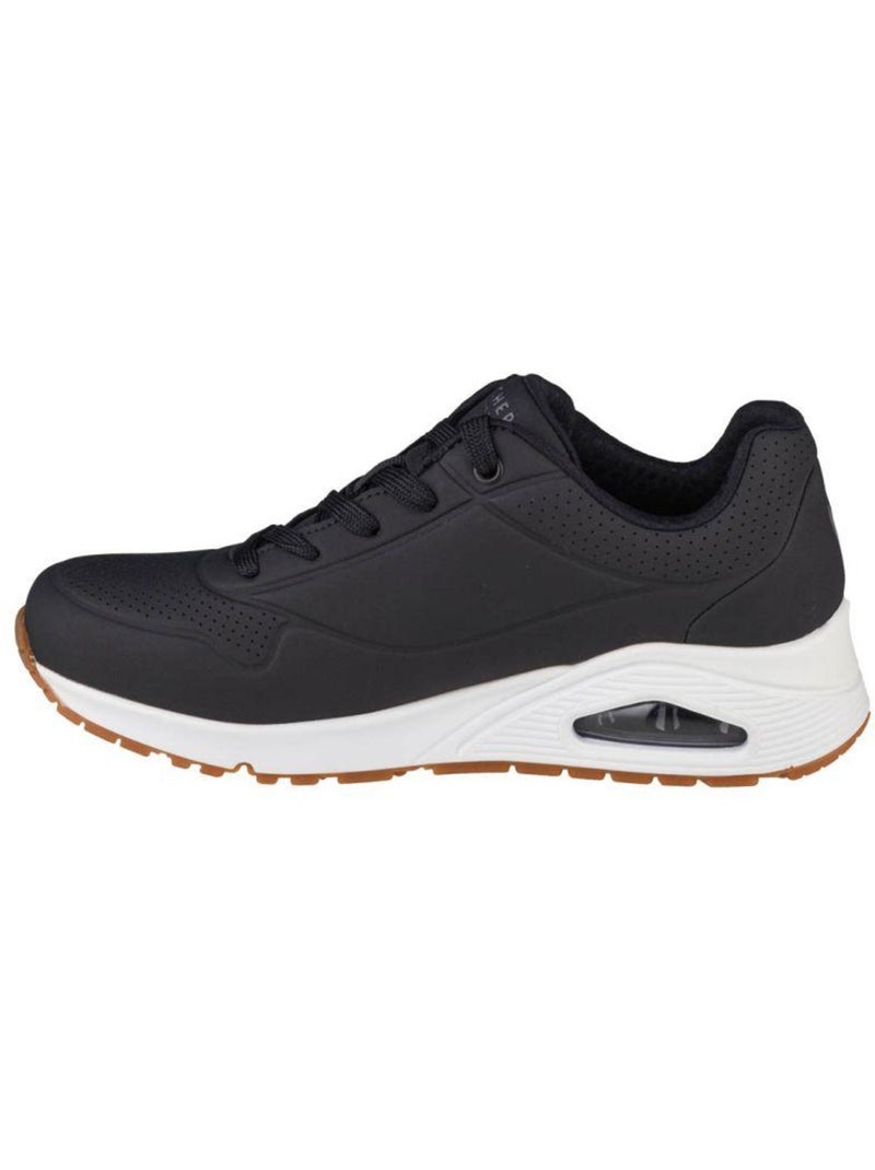 Skechers - Baskets UNO STAND ON AIR Noir Blanc - Kiabi