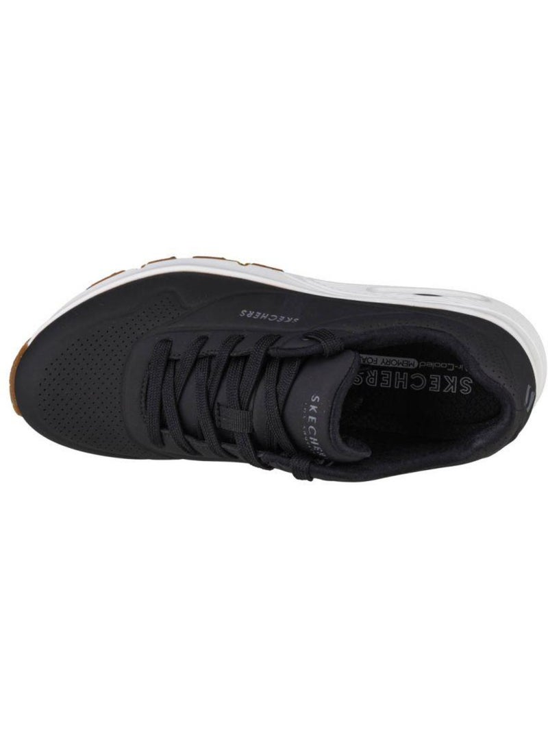 Skechers - Baskets UNO STAND ON AIR Noir Blanc - Kiabi