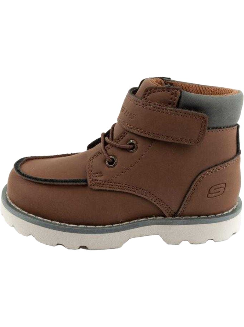 Skechers - Bottines hiver Marron - Kiabi
