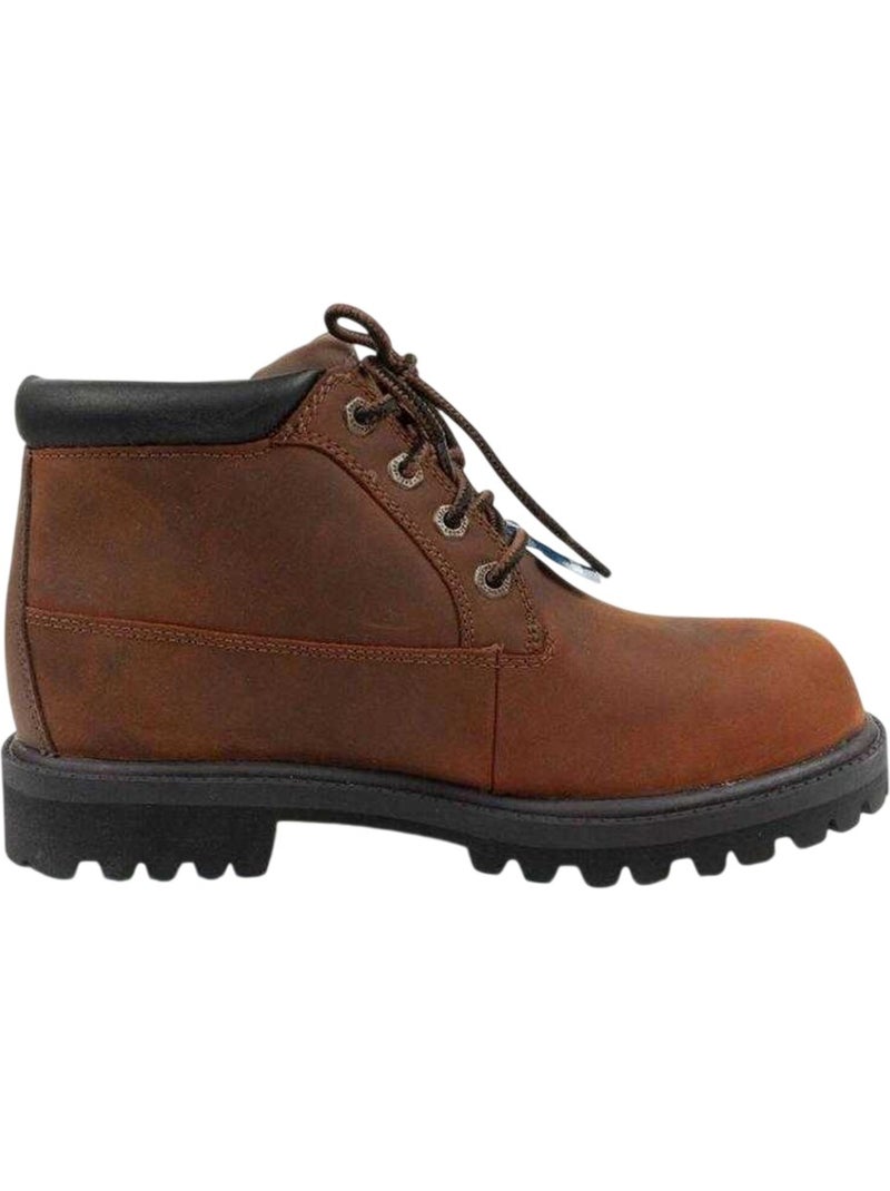 Skechers - Bottines Marron foncé - Kiabi