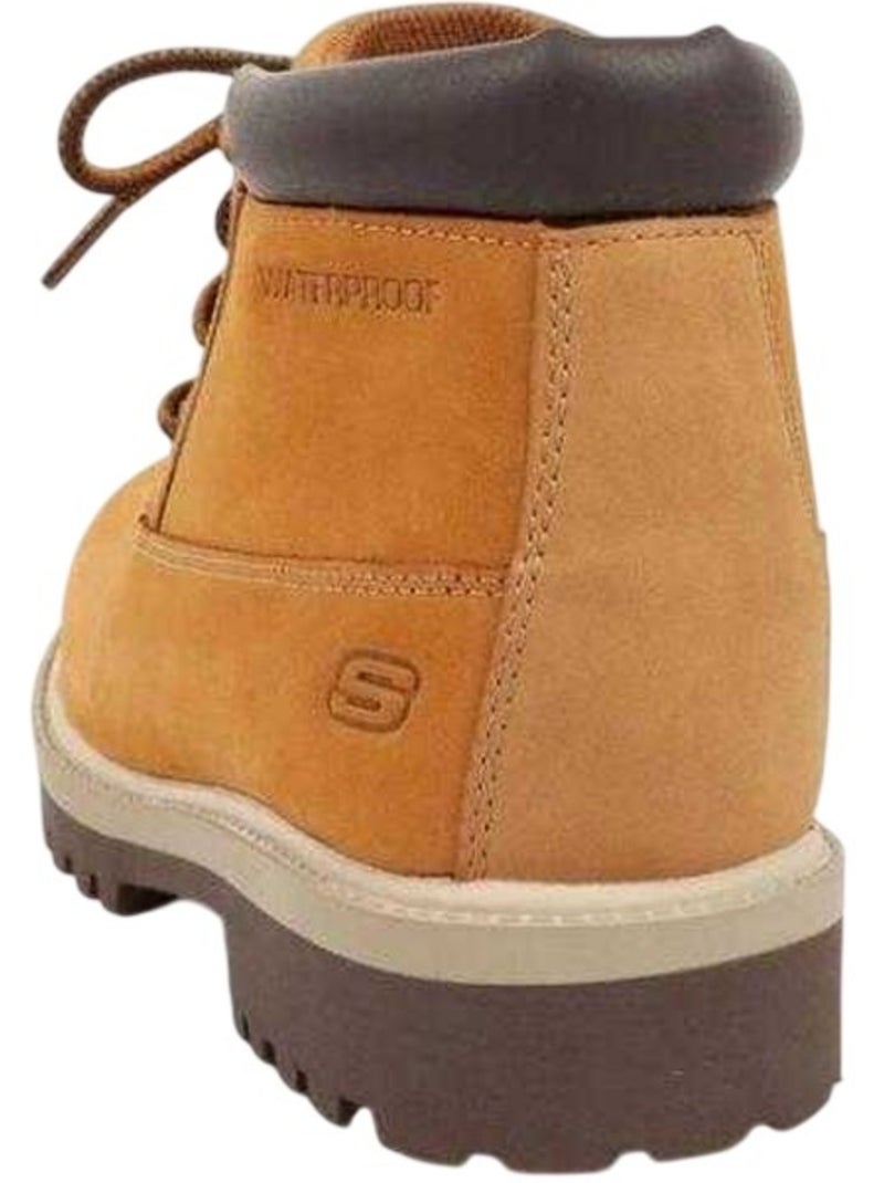 Skechers - Bottines Marron - Kiabi