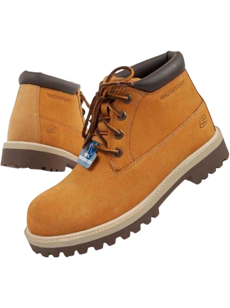 Skechers - Bottines Marron - Kiabi