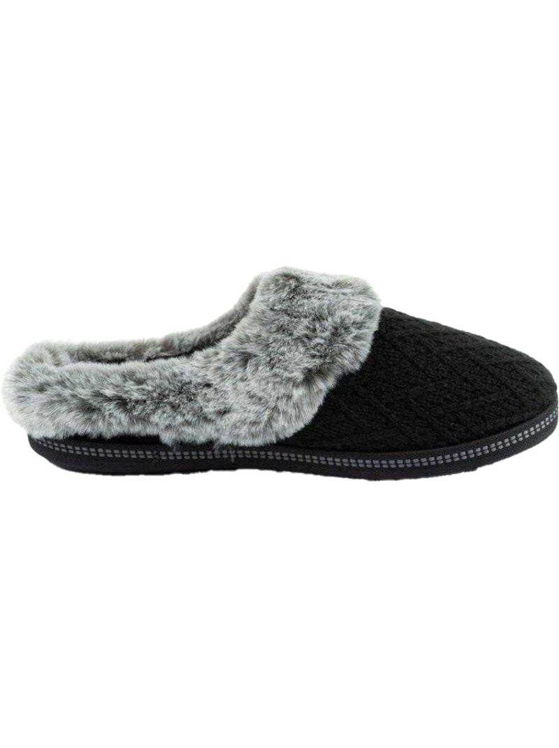 Skechers - Chaussons COZY CAMPFIRE Noir - Kiabi