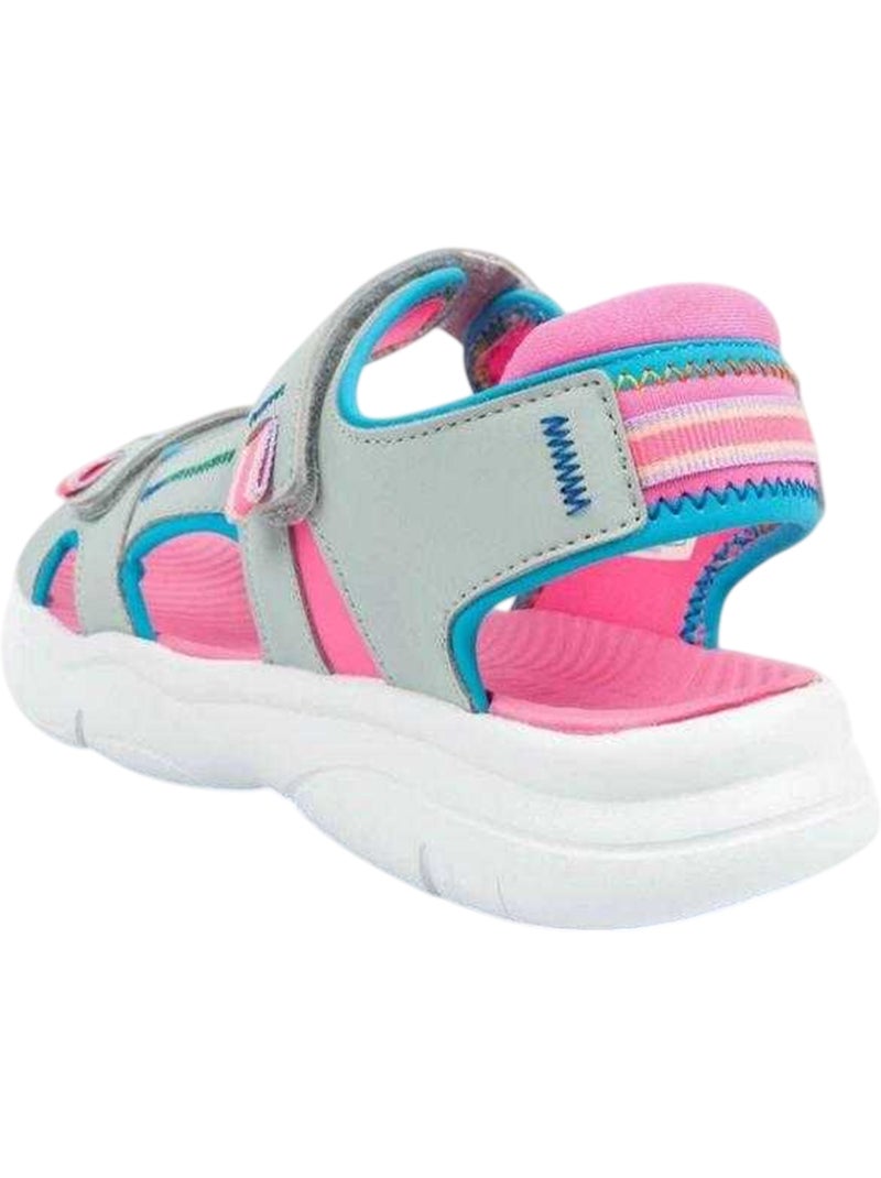 Skechers - Sandales FLEX SPLASH Gris Rose - Kiabi
