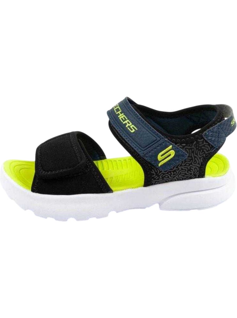 Skechers - Sandales RAZOR SPLASH DRECKO Noir - Kiabi