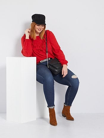 Skinny avec abrasions