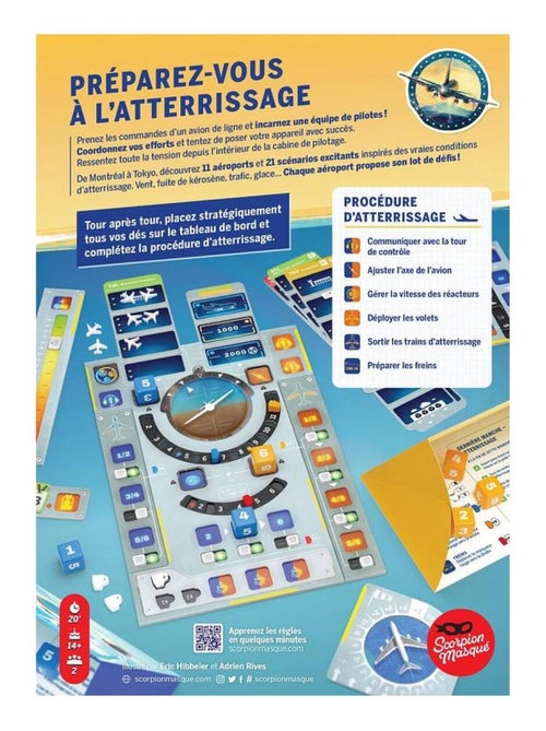 Sky Team jeux cooperatif pour 2 - Kiabi