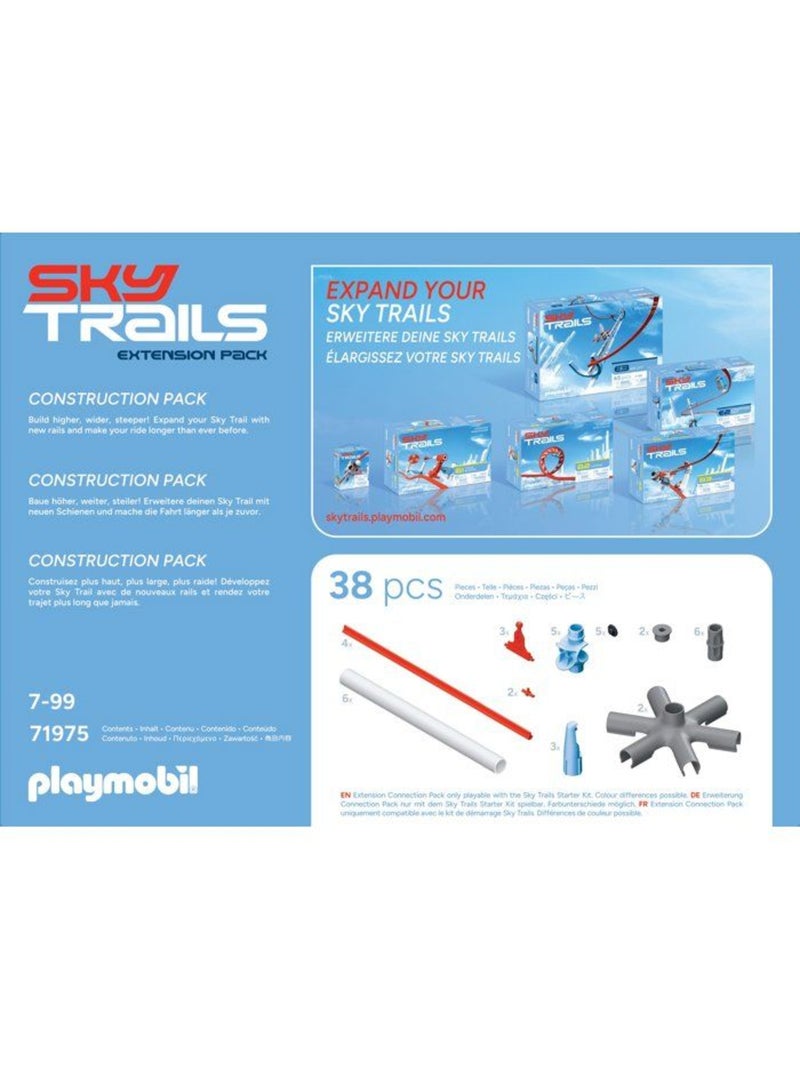 Sky trails: construction pack, set d'expansion, circuit aérien, 38 pièces, dès 7 ans N/A - Kiabi
