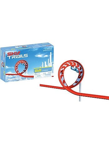 Sky trails: looping, set d'action, circuit aérien, 15 pièces, dès 7 ans