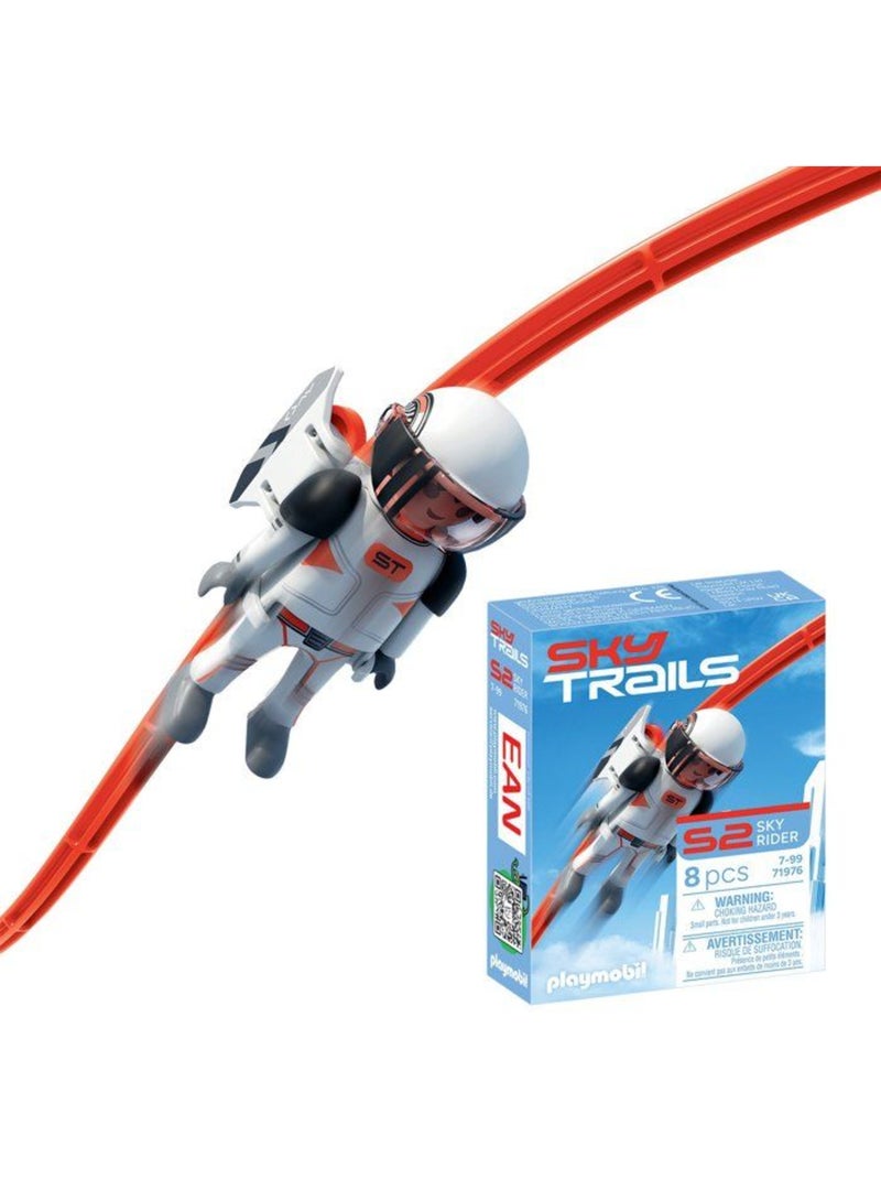 Sky trails: sky rider personnage, circuit aérien, 8 pièces, dès 7 ans N/A - Kiabi