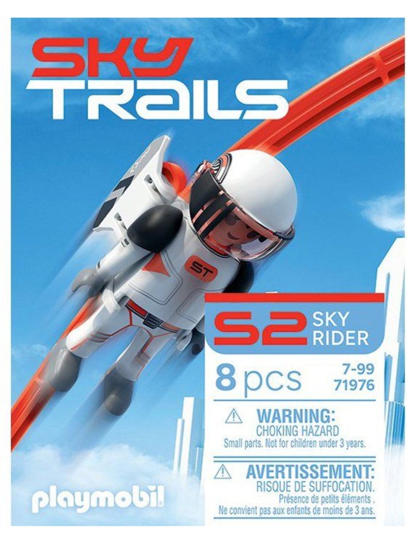 Sky trails: sky rider personnage, circuit aérien, 8 pièces, dès 7 ans N/A - Kiabi