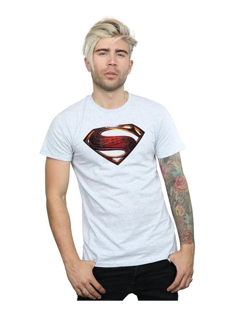 SLà-Hauterman - T-shirt Gris chiné - Kiabi