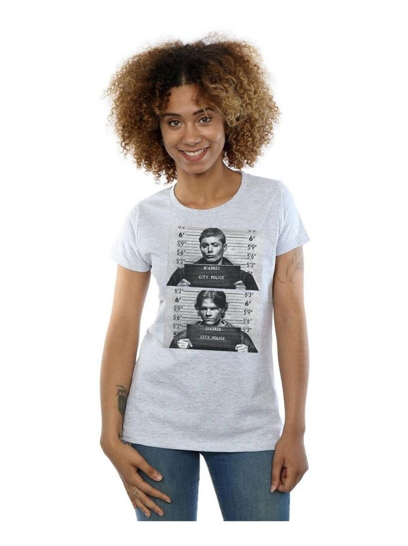 SLà-Hauternatural - T-shirt WINCHESTER Gris chiné - Kiabi