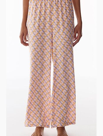 Sleep mode pantalon de pyjama à motif rétro penti