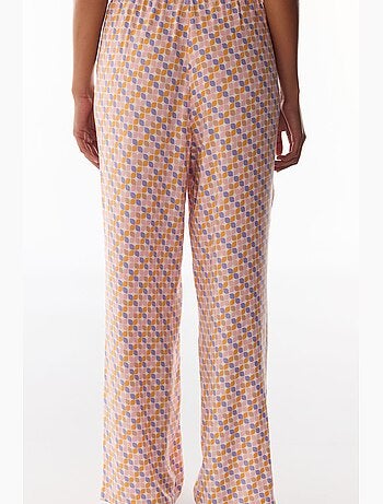 Sleep mode pantalon de pyjama à motif rétro penti