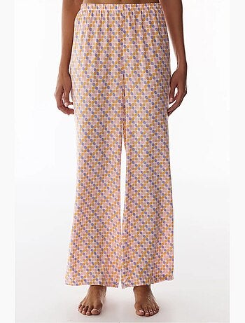 Sleep mode pantalon de pyjama à motif rétro penti