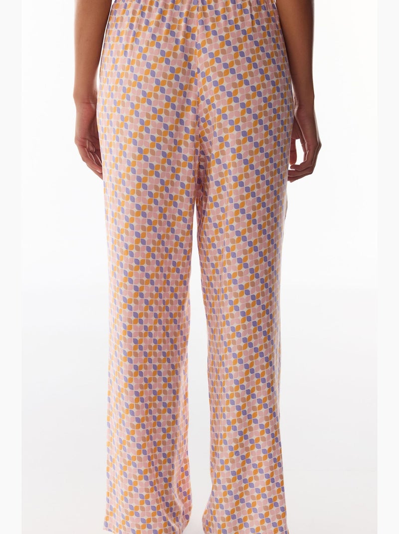 Sleep mode pantalon de pyjama à motif rétro penti Ambre - Kiabi