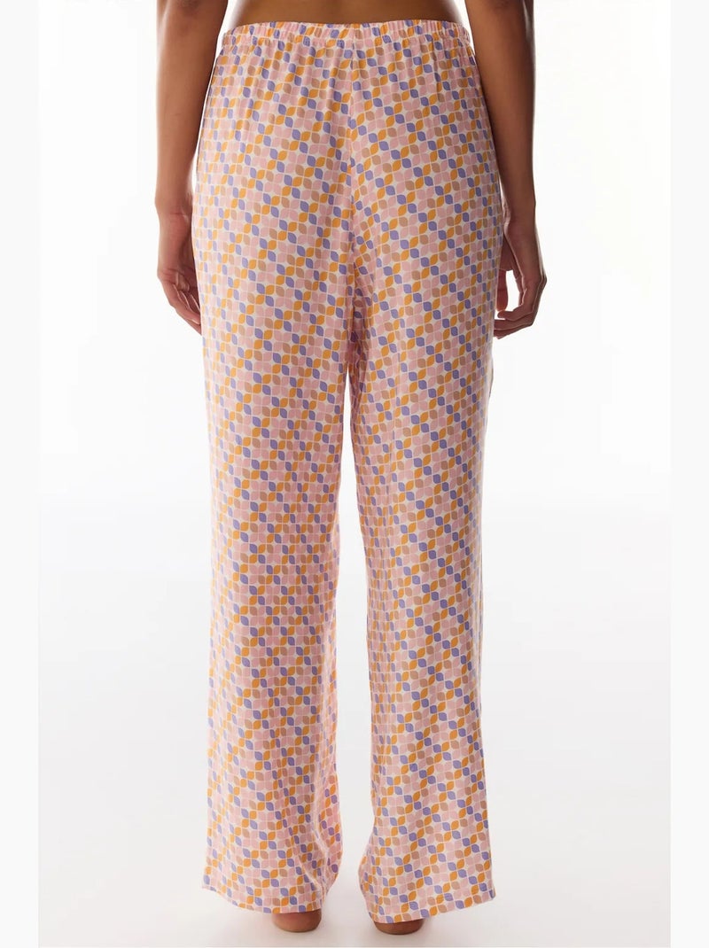 Sleep mode pantalon de pyjama à motif rétro penti Ambre - Kiabi