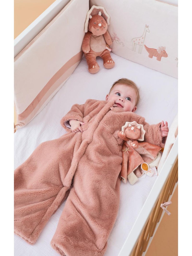 Sleeping bag en fausse fourrure, 70cm Noukie's Rose - Kiabi