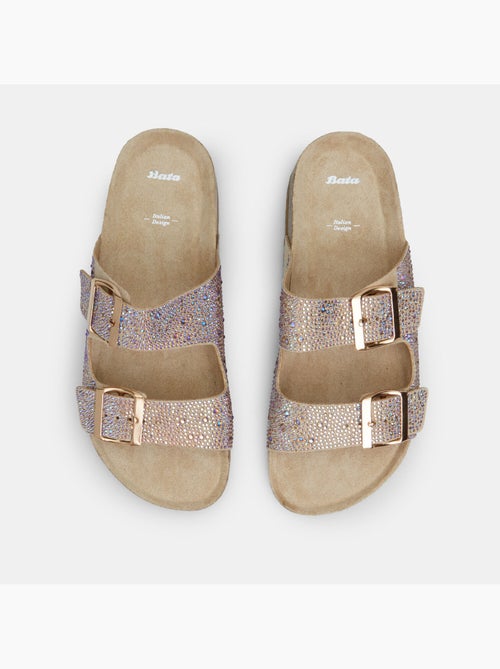 Slides avec micro strass bata - Kiabi Slides avec micro strass bata - Kiabi