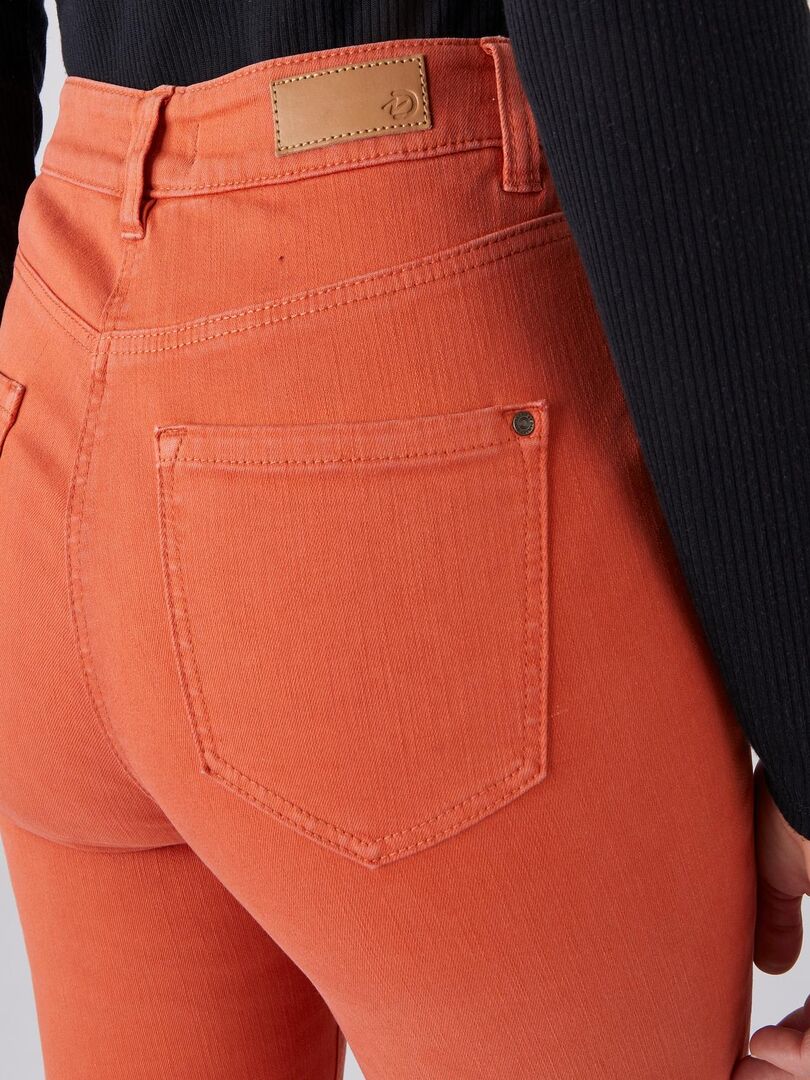 Pantalon Slim Taille Haute American Vintage - Bleu - Taille 34 (XS) - Occasion Très Bon état