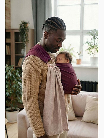 Sling - La Petite Echarpe Sans Nœud - Anthracite, Olive (réversible)