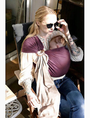 Sling - La Petite Echarpe Sans Nœud - Anthracite, Olive (réversible)