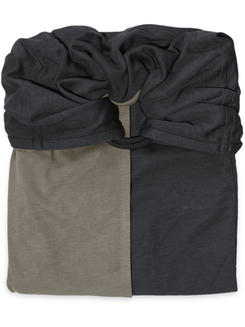 Sling - La Petite Echarpe Sans Nœud - Anthracite, Olive (réversible) Vert olive - Kiabi
