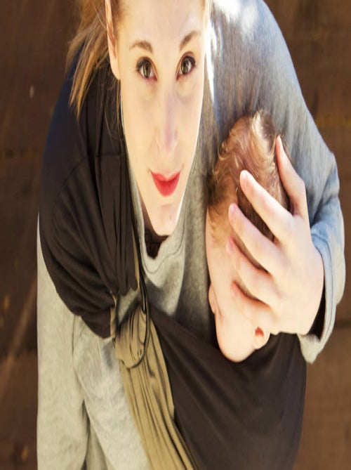 Sling - La Petite Echarpe Sans Nœud - Anthracite, Olive (réversible) - Kiabi