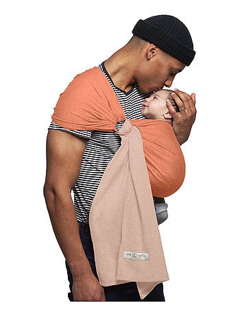 Sling - La Petite Echarpe Sans Nœud - Nude, Caramel (réversible)